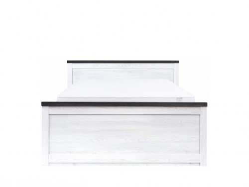 Кровать Luca LOZ / 160 BRW лиственница светлая / сосна Ларик
