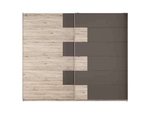 Шафа Lines SZF/270 BRW карпатський дуб / темно-сіра лава