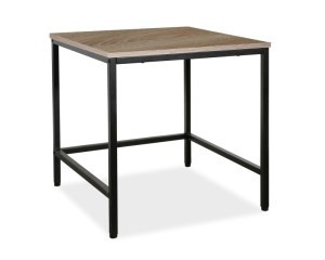 Столик журнальний Signal Meris L2 дуб чорний