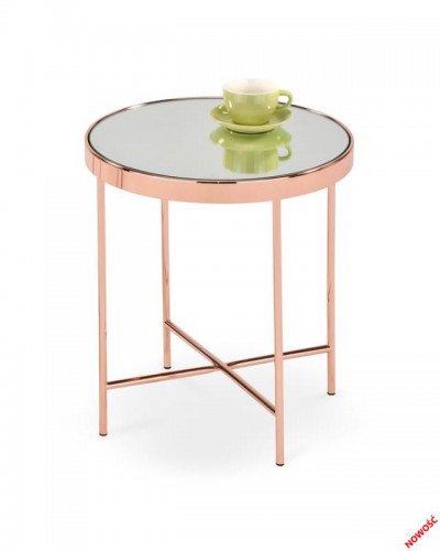 Журнальний столик HALMAR MIRA Мідь