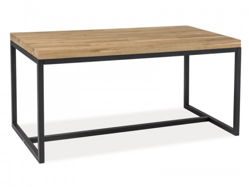 Журнальний столик Signal Loras B Дуб/Чорний