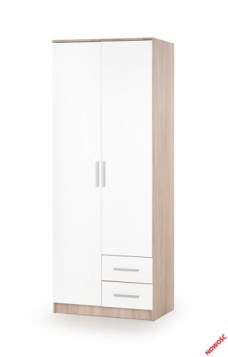 Шафа Halmar Lima S-2 Дуб Сонома Білий