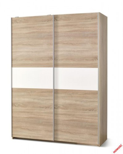 Шафа LIMA-S1 HALMAR Дуб Сонома-Білий