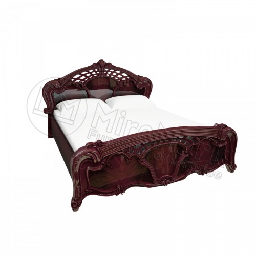 КРОВАТЬ Олимпия 1,6х2,0 с каркасом МироМарк Перо Рубин