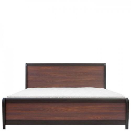 ​Ліжко LOZ / 160 (каркас) ЛОРЕН БРВ венге / акація малі бронза
