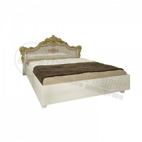 ​КРОВАТЬ Дженнифер 1870х2030х1250 (новая конструкция, без каркаса) МироМарк Радика Бежевый