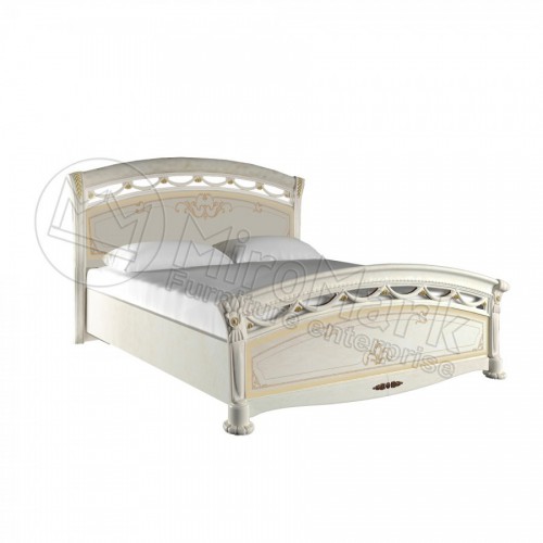 КРОВАТЬ Роселла 1,6х2,0 с каркасом Люкс МироМарк Радика Бежевый