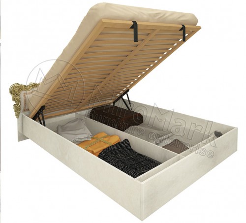 ​КРОВАТЬ Дженнифер 1,8х2,0 Подъемное с каркасом МироМарк Радика Бежевый