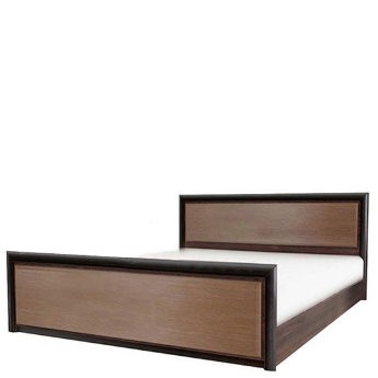 ​Кровать LOZ/180 (каркас) КОЕН Гербор венге магия/штрокс темный