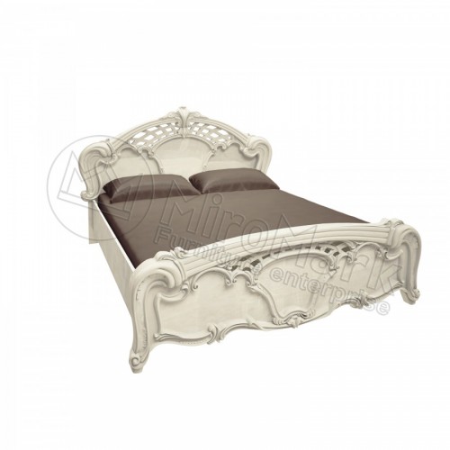 КРОВАТЬ Олимпия 1,8х2,0 (новая конструкция, без каркаса) МироМарк Радика Бежевый