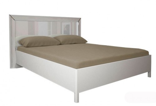 Кровать 1,6х2,0 без каркаса Bella МироМарк BL-36-WB Глянец белый