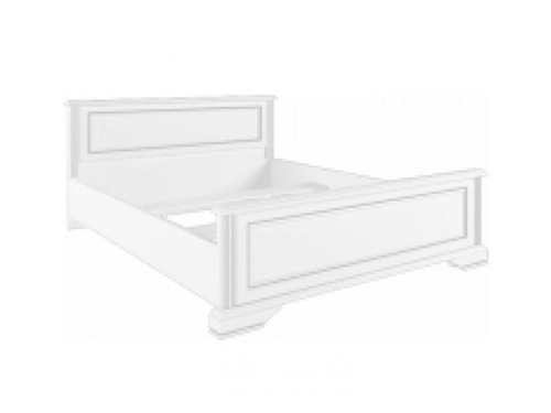 Кровать_160 (каркас) вайт Гербор ясен снежный / сосна