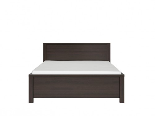 Кровать LOZ / 160_B (PODWYŻSZANE) Kaspian BRW wenge