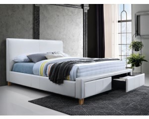 Кровать Signal Neapoli 160х200 белый дуб