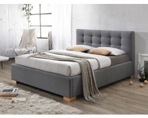 Кровать Signal Copenhagen 160x200 с подъемным механизмом Серый / Дуб