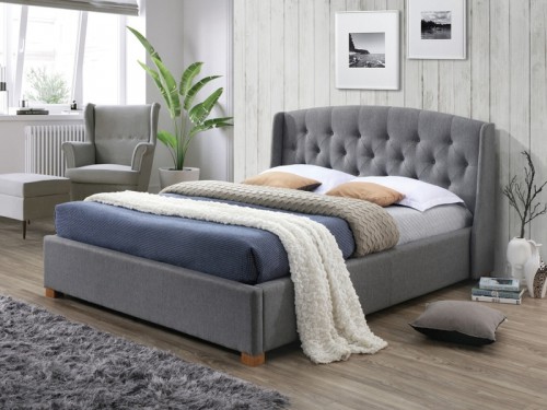 Кровать Signal Hapmton 160х200 Серый/Дуб