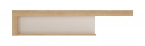 Полка LYON LYOP03  WOJCIK дуб рів'єра / білий блиск
