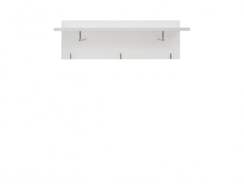 Вішак в передпокій Flames PAN / 3/9 BRW білий / білий глянець