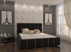 Кровать Madras Blonski черный