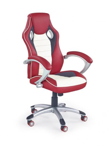 Крісло Halmar FISHER червоне