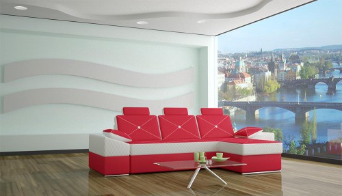 Диван угловой раскладной MATEO LUX Blonski