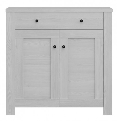 Комод KOM2D1S / 10/10 Amsterdam BRW  лиственница sibiu серая