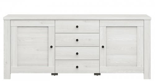 Комод KOM2D4S / 8/18 Amsterdam BRW лиственница sibiu светлая