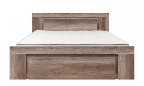 Ліжко LOZ/160 Anticca BRW дуб монумент