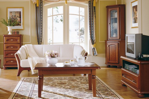 Вітальня BAWARIA BRW каштан / горіх волоський