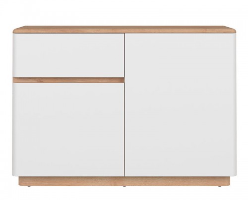 Тумба KOM2D1S BRAGA BRW  дуб рів'єра / білий