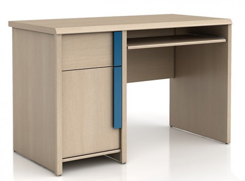 Стіл письмовий BIU / 120 Caps BRW дуб світлий belluno