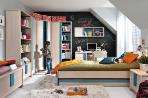 Дитяча Caps BRW дуб світлий belluno