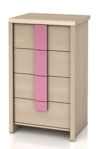 Комод KOM4S/50 Caps BRW дуб светлый belluno