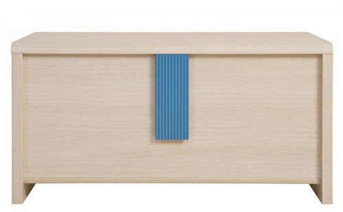 Сундук KUF Caps BRW дуб светлый belluno