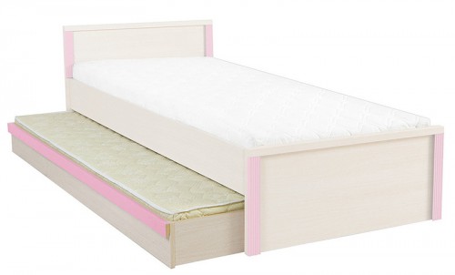 Нижнє ліжко LOZ / 85D Caps BRW дуб світлий belluno