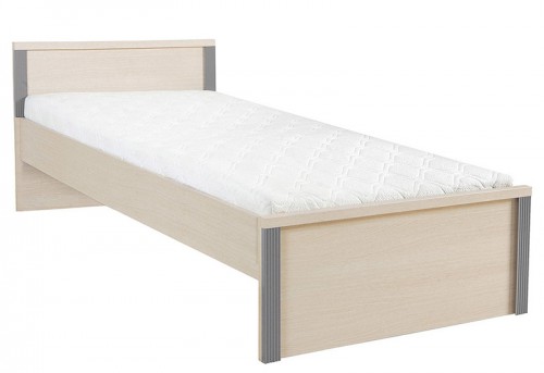 Ліжко LOZ / 90 Caps BRW дуб світлий belluno