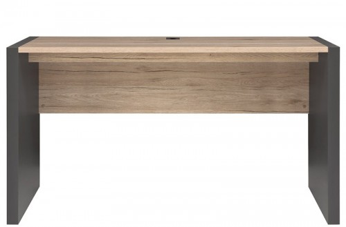Стіл письмовий BIU/160 Executive BRW  дуб san remo світлий / сірий вольфрам