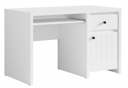 Стіл письмовий BIU1D1S/120  Karet BRW  білий
