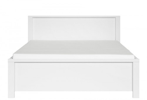 Ліжко LOZ/160_B (ŁÓŻKO PODWYŻSZANE) Kaspian BRW білий