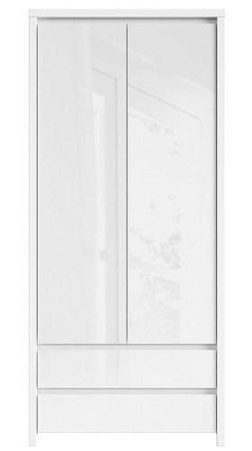 Шафа SZF2D2S Kaspian BRW БРВ  білий / білий глянець