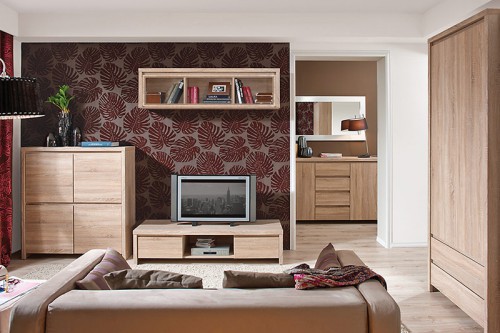 Вітальня Kaspian BRW дуб sonoma