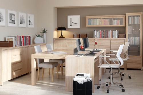 Кабинет Kaspian BRW дуб sonoma