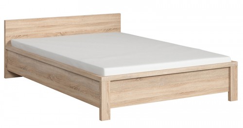 Кровать LOZ/140  Kaspian BRW дуб sonoma
