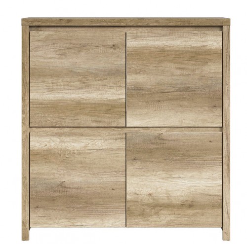 Комод KOM4D Kaspian BRW дуб монумент