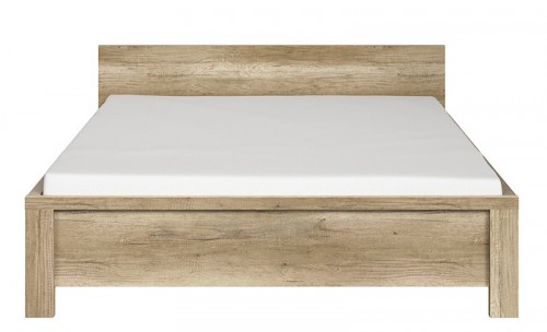 Ліжко LOZ/140 Kaspian BRW дуб монумент