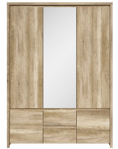 Шафа SZF5D2S Kaspian BRW  дуб монумент