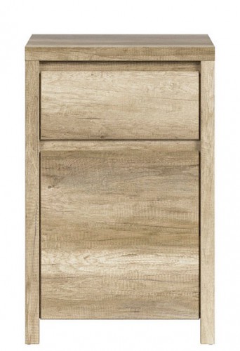 Тумба KOM1D1SP  Kaspian BRW дуб монумент