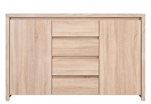 Комод KOM2D4S Kaspian BRW дуб sonoma