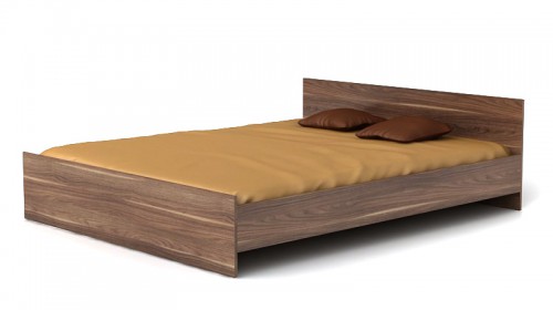 Ліжко LOZ 160 Libera BRW горіх Вірджинія