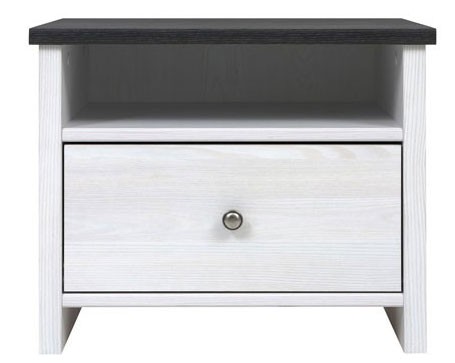 Тумба приліжкова KOM1S / 50 Porto БРВ модрина світла / сосна ларіко